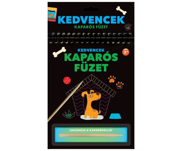 Kaparós foglalkoztató füzet - Kedvencek