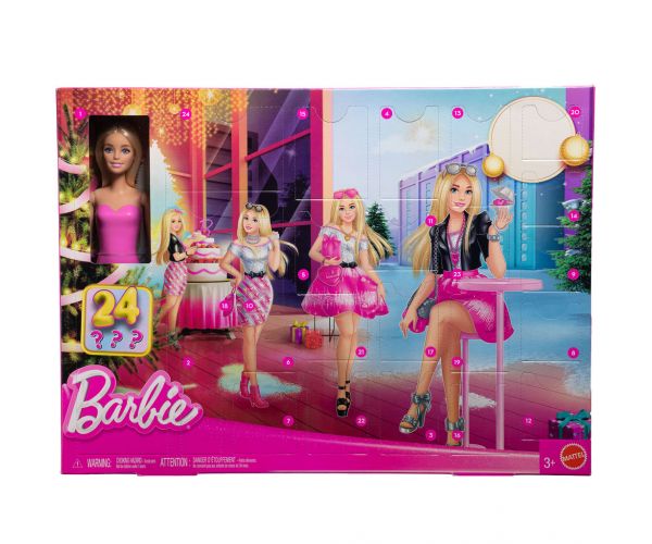 Calendar advent Barbie Fashionista - Mattel