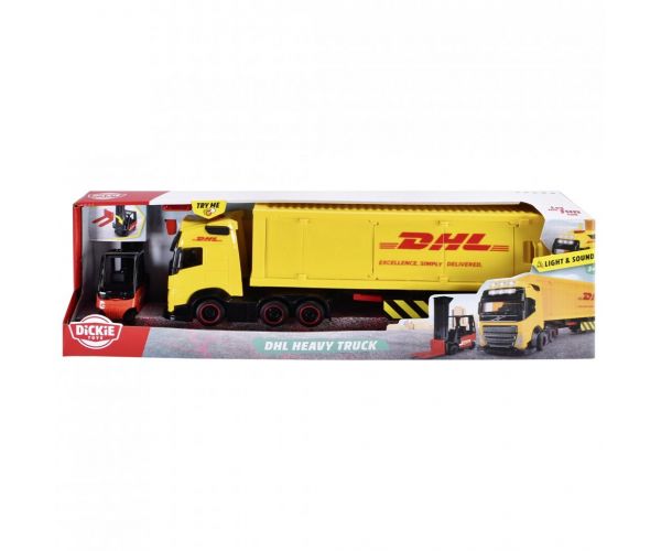 Camion DHL cu lumină și sunet - Dickie Toys