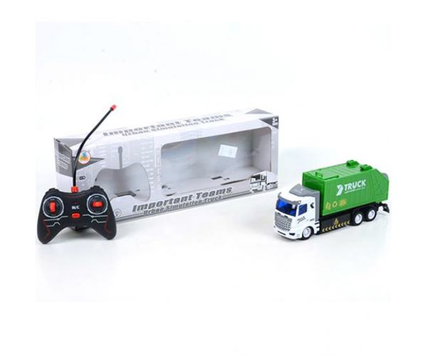 Camion de gunoi RC cu telecomandă