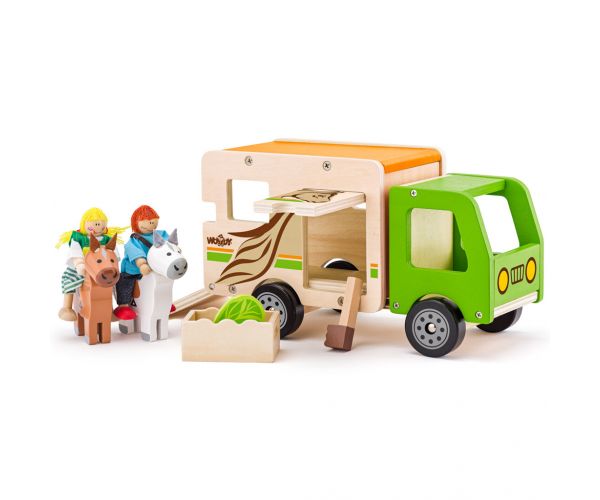 Camion pentru transportat cai cu accesorii - Woodyland