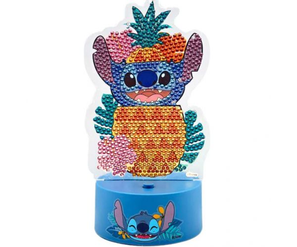 Canenco: Set pentru pictură cu diamante „Stitch” — lampă de veghe