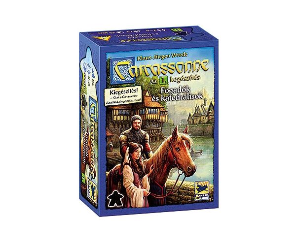 Carcassonne Fogadók és katedrálisok társasjáték kiegészítő - Piatnik