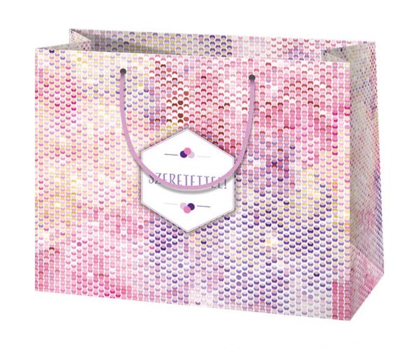 Cardex: Cu drag! sac mare de cadou 26x13x33cm