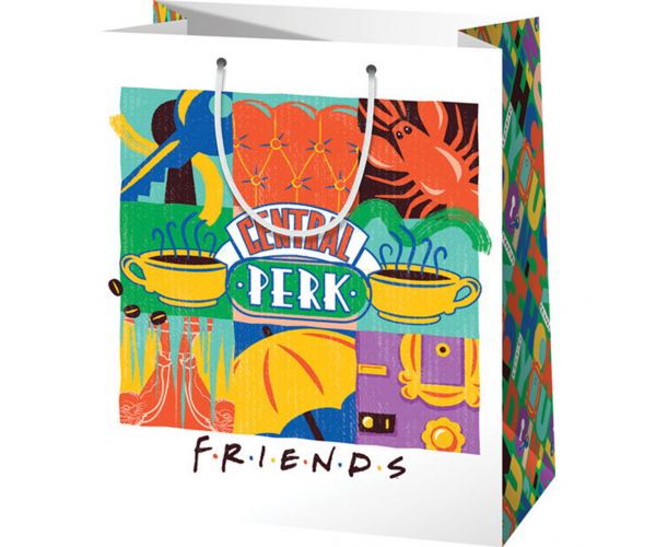 Cardex: Friends - Prieteni geantă cadou exclusivă de dimensiune medie 17x10x23cm