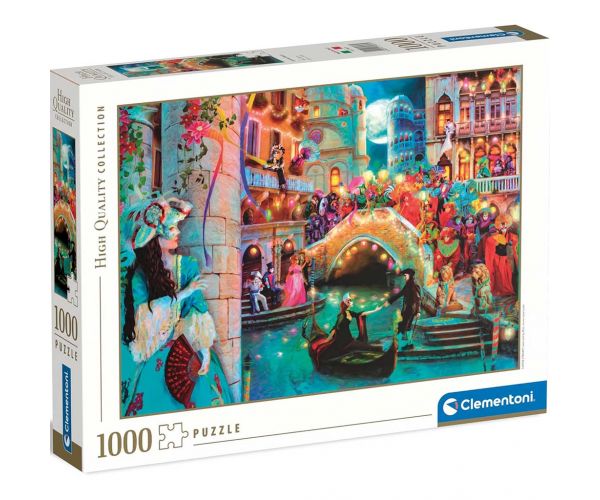 A velencei karnevál HQC 1000db-os puzzle - Clementoni