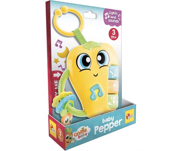 Carotina Baby: Ardei interactiv cu lumină și sunet - Lisciani