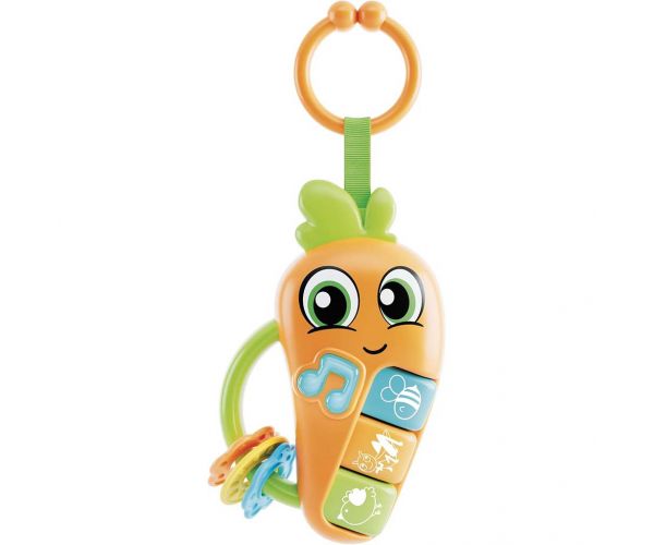 Carotina Baby: Morcov interactiv cu lumină și sunet - Lisciani