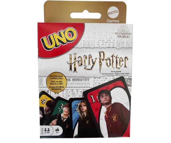 Cartă UNO Harry Potter - Mattel