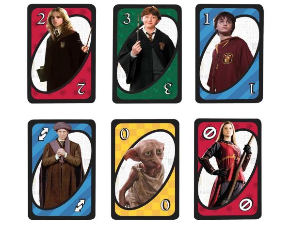 Cartă UNO Harry Potter - Mattel