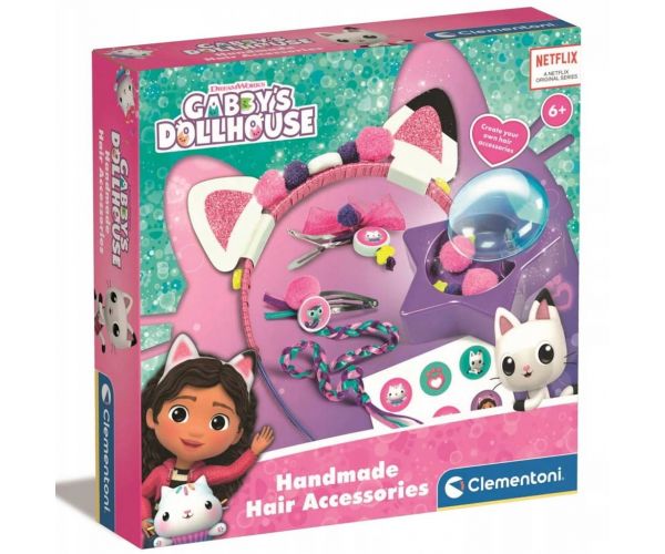 Casa de păpuși Gabi: Set de accesorii pentru coafură - Clementoni