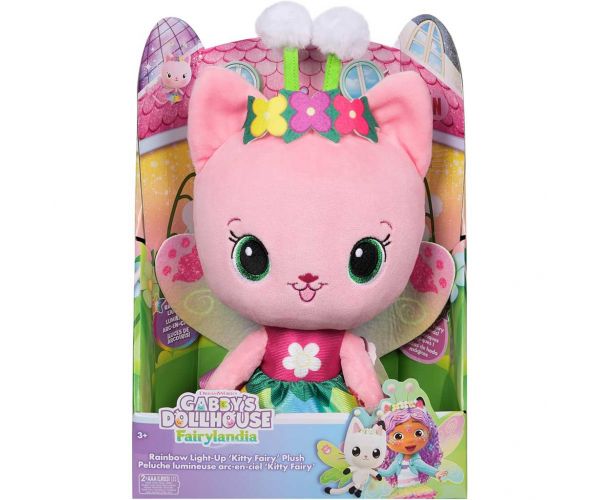 Casa de păpuși a lui Gabi: Kitty zână de pluș, 30 cm - Spin Master
