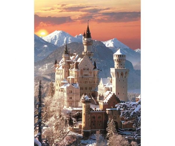 Neuschwastein kastély 1500db-os HQC puzzle 59,5x84,5cm - Clementoni