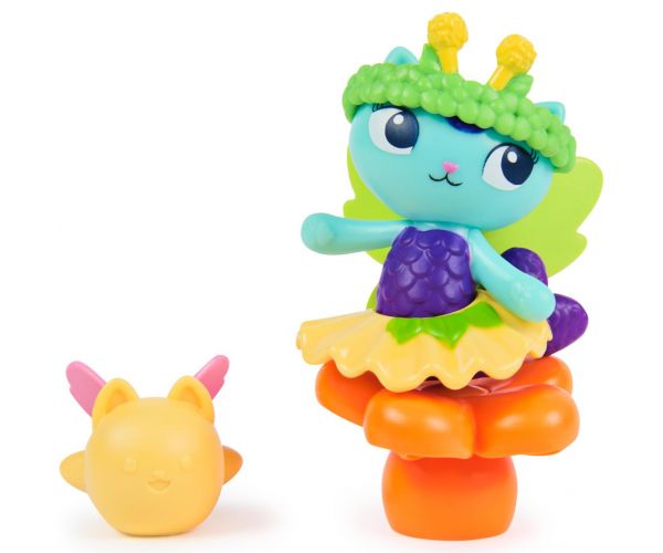 Căsuța de păpuși Gabi: Set adorabil de mobilier pentru sirenă cu figurina MerCat - Spin Master