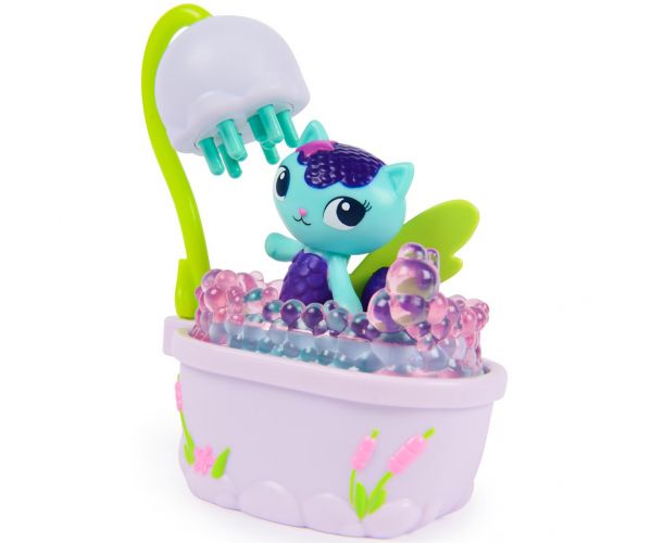Căsuța de păpuși Gabi: Set adorabil de mobilier pentru sirenă cu figurina MerCat - Spin Master
