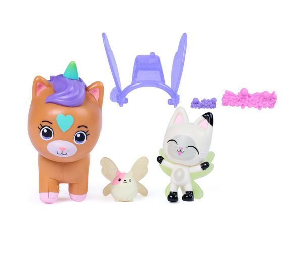 Căsuța de păpuși a lui Gabi: set de joacă Pandy Paws și Kico - Spin Master