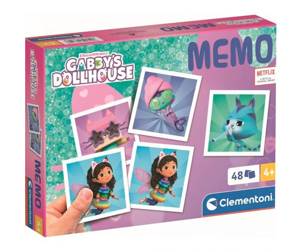 Căsuța lui Gabi joc de memorie 48 de piese - Clementoni