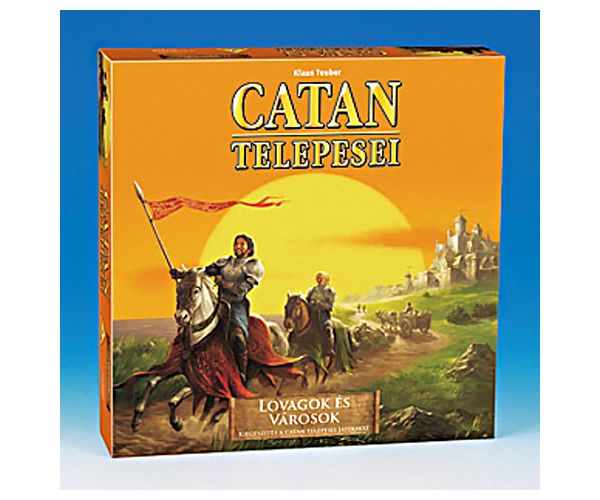 Catan telepesei kiegészítés - Lovagok és városok - Piatnik