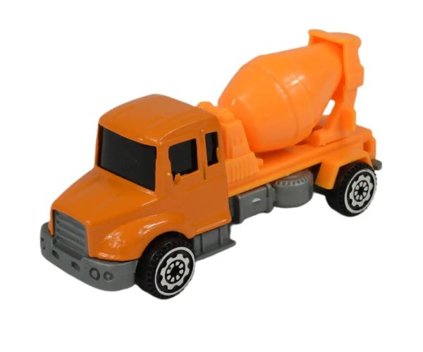 Alloy Car: 6 bucăți set camion de constructii 8cm