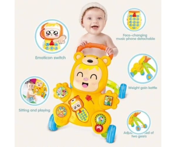Produs 2 in 1 multifuncțional pentru bebeluși cu sunete