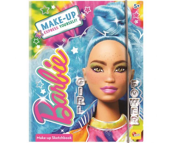 Caiet de schițe pentru machiaj Barbie - Lisciani