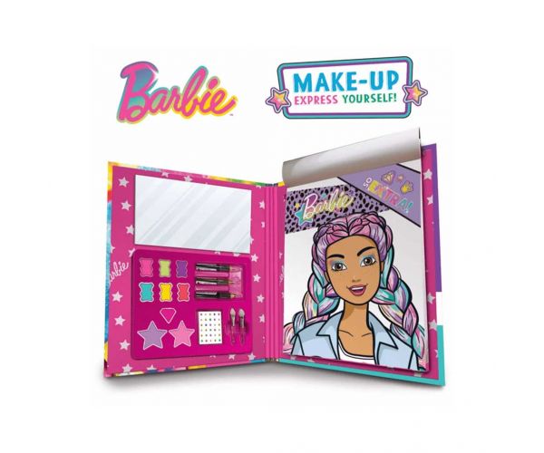 Caiet de schițe pentru machiaj Barbie - Lisciani