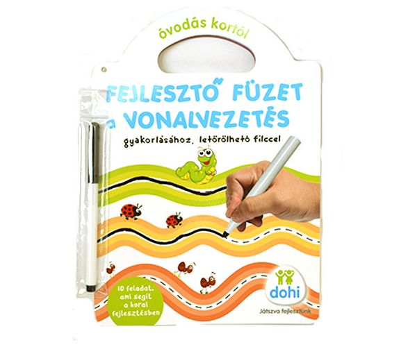 Caiet educativ - Linii - D-Toys (limba maghiară)