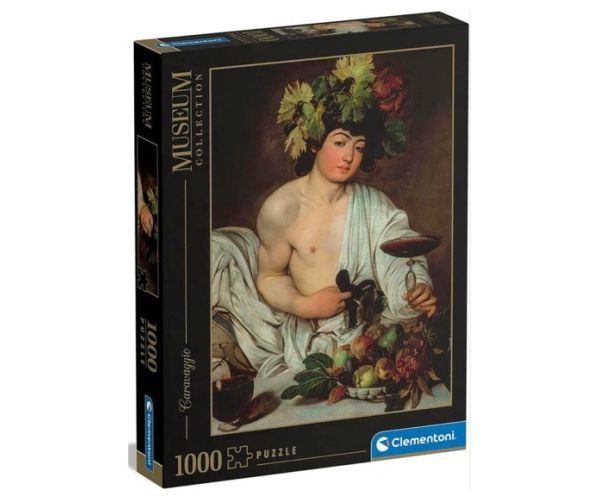 Caravaggio: Bacchus Museum Collection 1000db-os puzzle - Clementoni