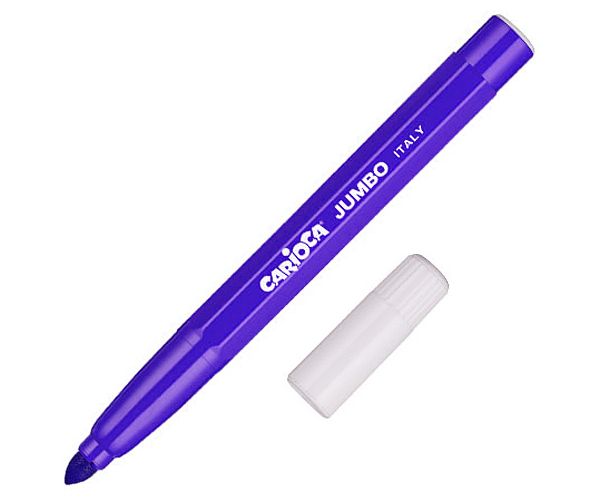 Carioca: Lemosható Jumbo filctoll lila színben 1db