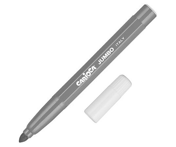 Carioca: Lemosható Jumbo filctoll szürke színben 1db