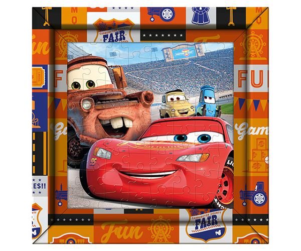Verdák 60db-os puzzle kerettel - Clementoni