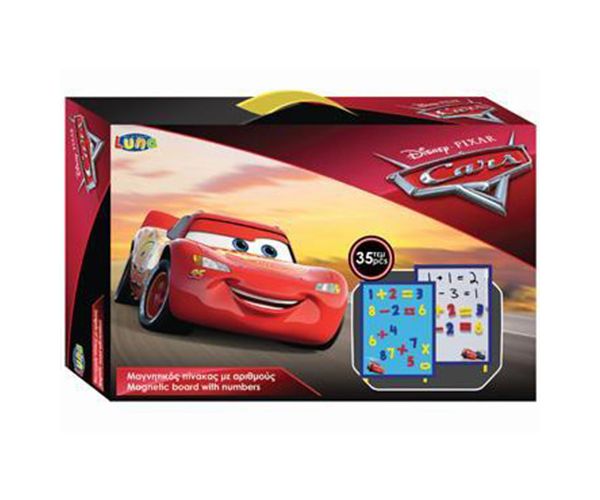Cars tabel magnetic 35 bucăți