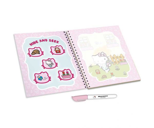 Carte de desenat cu apă Hello Kitty - Lisciani