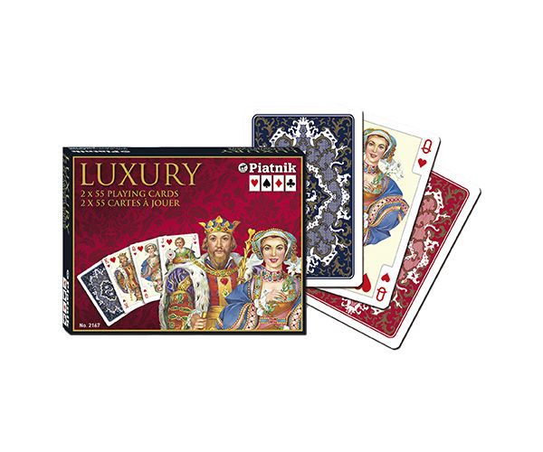 Luxus römi kártya - Luxury 2x55 lap - Piatnik