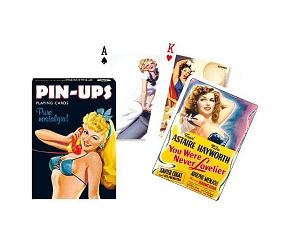 Exkluzív römi kártya - Pin-ups 1x55 lap - Piatnik