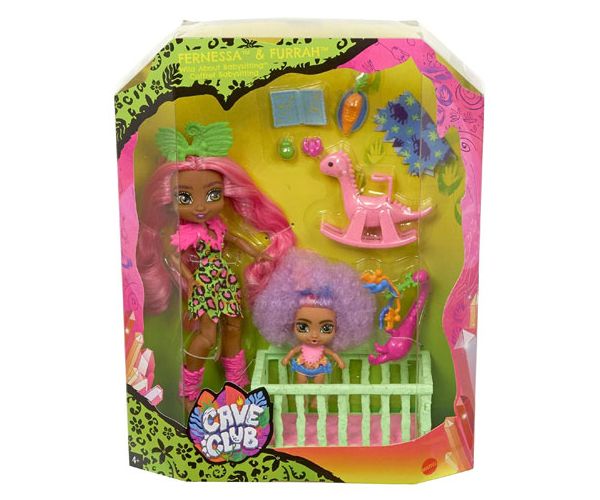 Cave Club: Babysitter set de joacă cu accesorii - Mattel