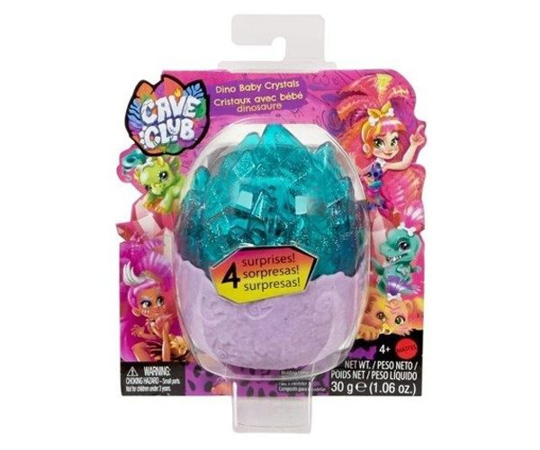 Cave Club: creaturi surpriză în cristal mai multe variante - Mattel
