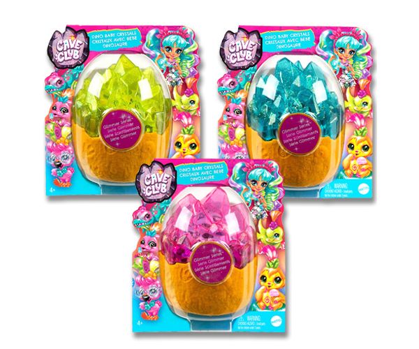 Cave Club: Surpriză creaturi preistorice pe plajă în cristal - Mattel