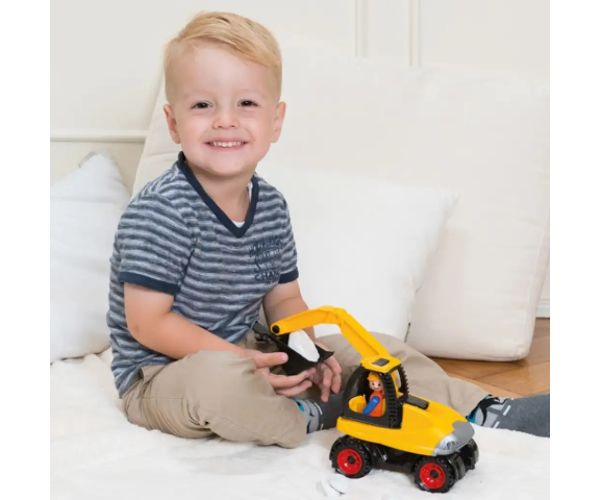 LENA: Camionete cu figură de excavator 25cm