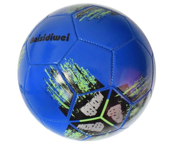 Piele artificială minge de fotbal cu model cruce 23cm