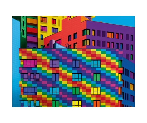 Colorboom Collection: Squares puzzle 500 bucăți - Clementoni