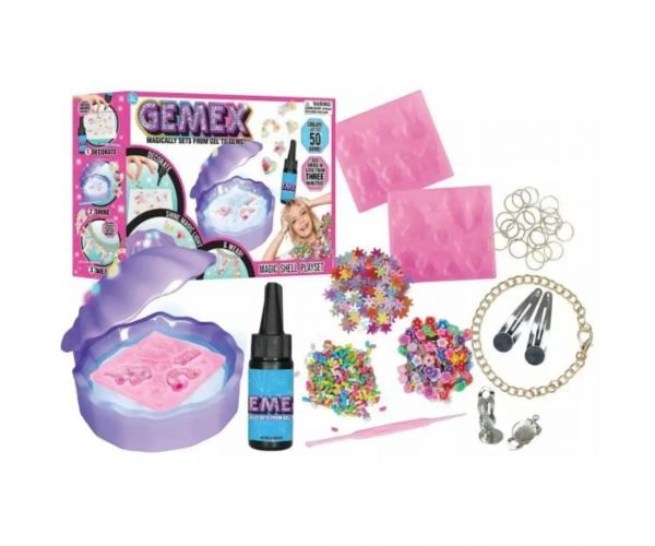 Gemex: Bijuterii din scoici magice din gel
