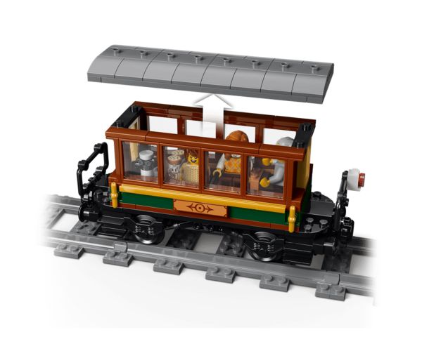 LEGO® City: Nostalgie locomotivă cu aburi (60511)