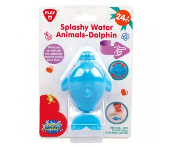 Playgo: delfin zâmbitor jucărie de baie