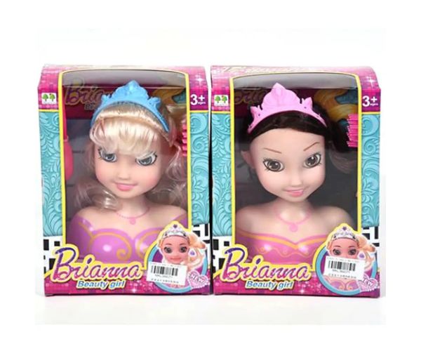 Brianna cap de păpușă set două variante