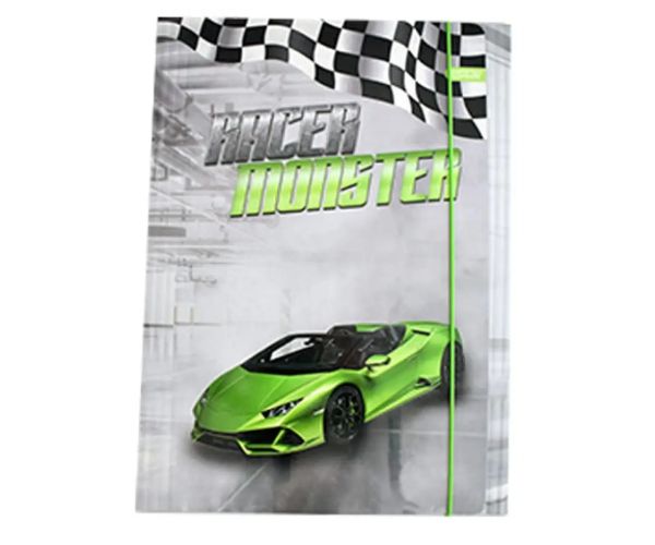 Spirit: Racer Monster mapă cu elastic mărimea A4