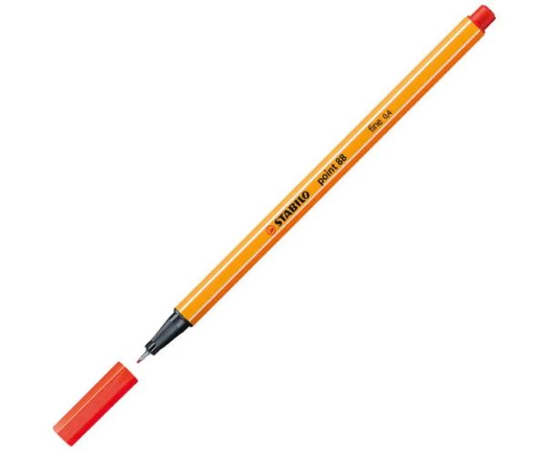 Stabilo: Point 88 roșu deschis fine 0,4mm