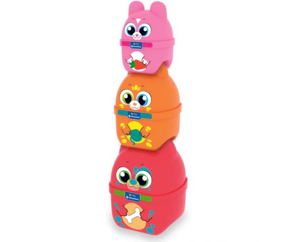 Ce conține? set de figurine de animale - Clementoni Baby