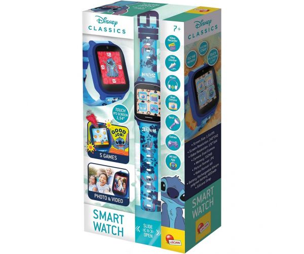 Ceas inteligent cu model Disney Stitch - Lisciani