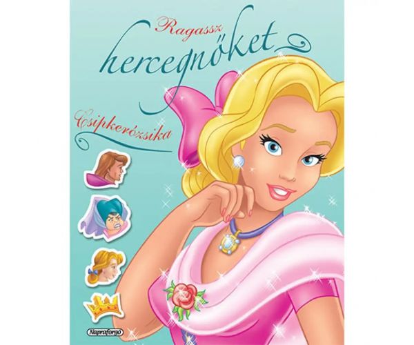 Lipeste prințese! - Caiet cu abțibilduri Cenușăreasa